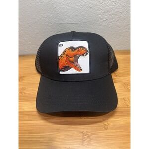 NEW! T-Rex  Hat Trex Trucker Hat Punk Skateboard Streetwear Dinosaur Hat